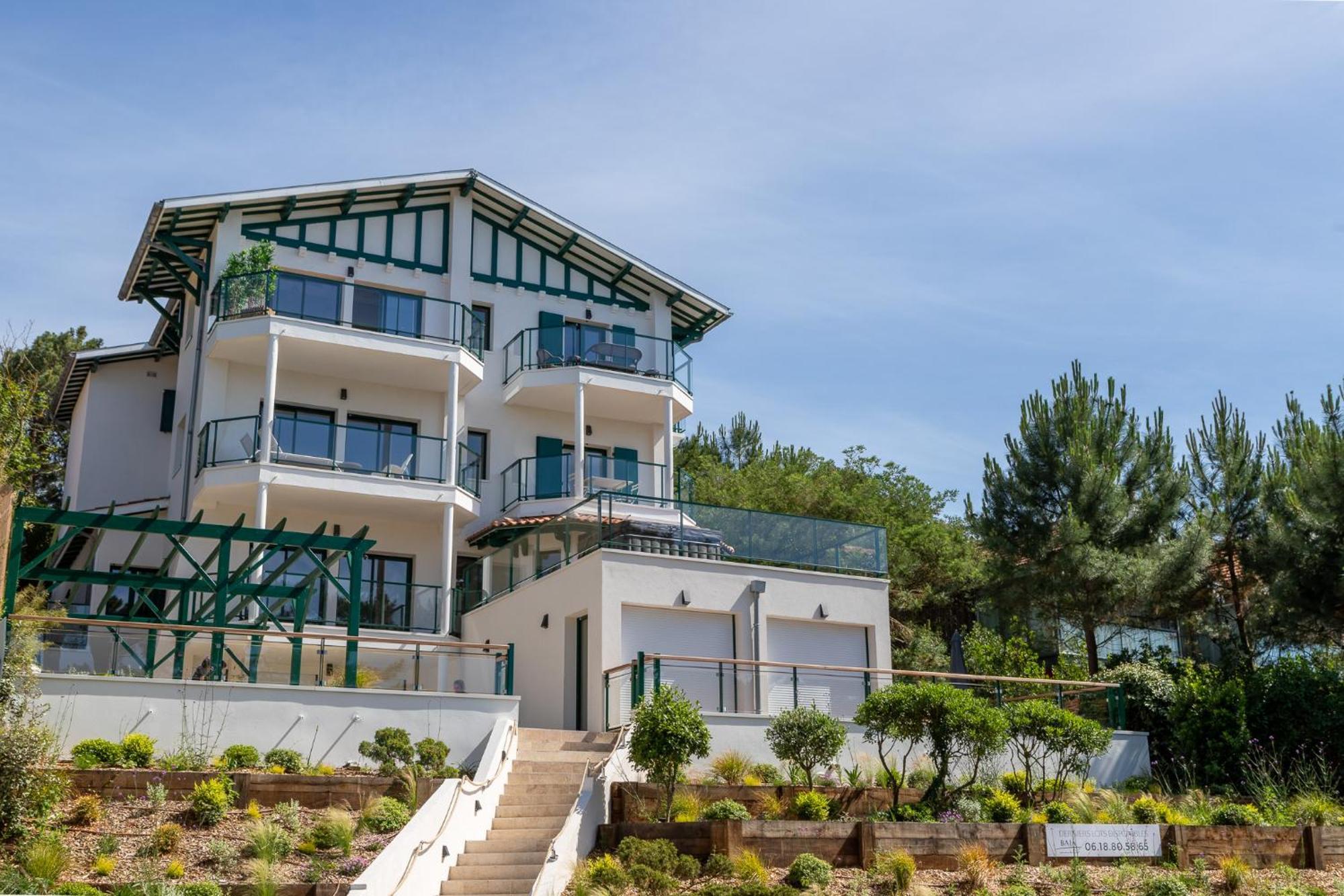 Le Cocon Des Dunes - Vue Mer, Plage&Corniche A Pied Apartment Le Moulleau Exterior photo