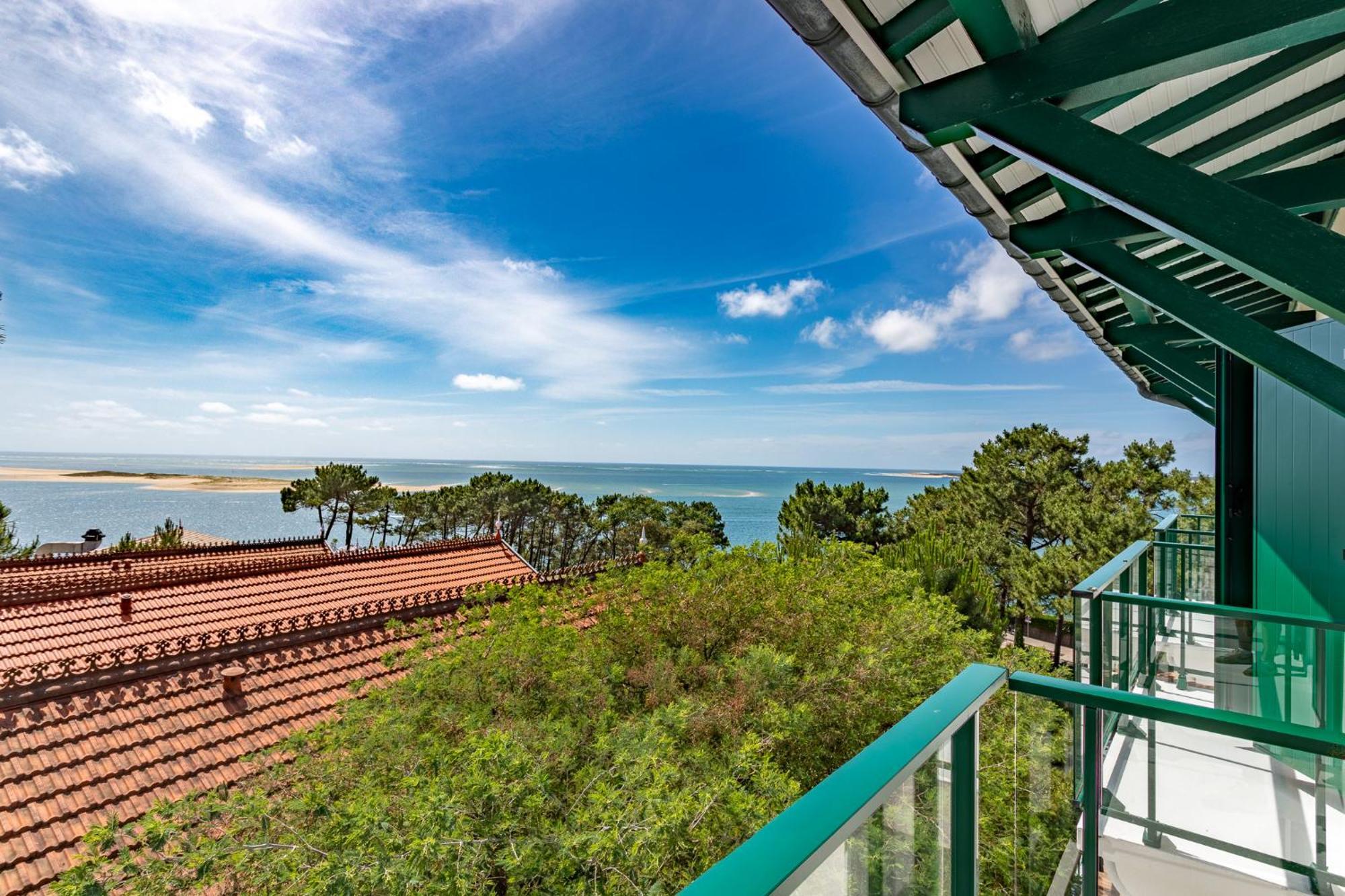 Le Cocon Des Dunes - Vue Mer, Plage&Corniche A Pied Apartment Le Moulleau Exterior photo